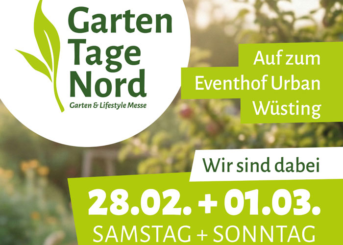 GartenTageNord in Wüsting 2026