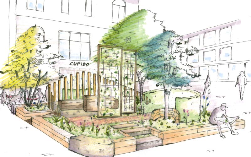 Gartenplanung Stadtgarten in Oldenburg
